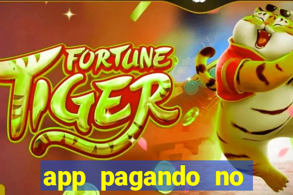 app pagando no cadastro via pix